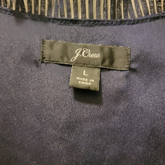 J. Crew lace ruffle-neck top - Picture 2 of 6